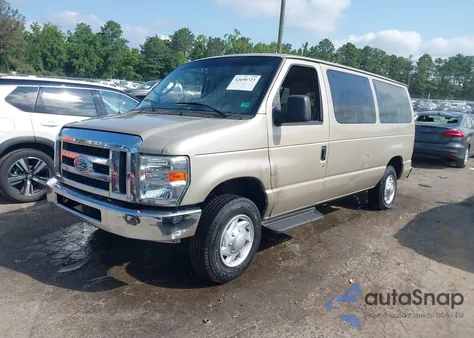 2011 Ford Econoline E350 Super Duty Wagon from USA, damaged, VIN 1FBNE3BL0BDA67942